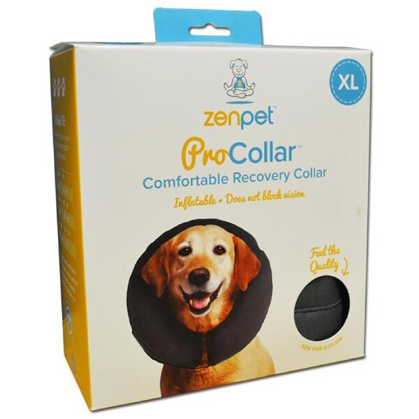 Zenpet Pro Collar Inflatable Recovery Collar for Dogs & Cats XL
