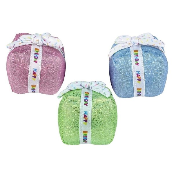 Multipet Birthday Present Pet Cat Toy with Catnip Assorted 6.3cm