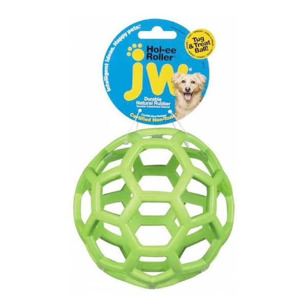 JW Pet Hol-ee Roller Treat Dispensing Dog Toy Large 13cm