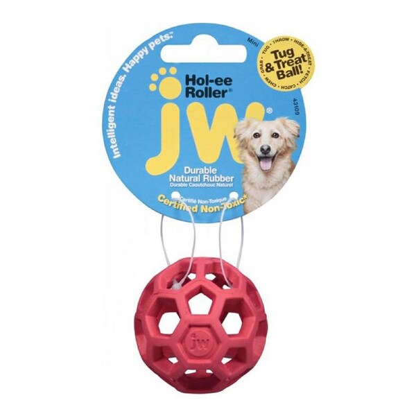 JW Pet Hol-ee Roller Treat Dispensing Dog Toy Mini 4.5cm