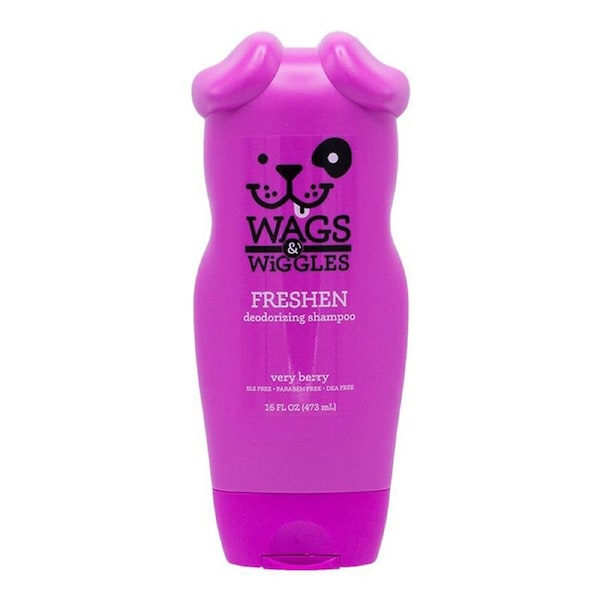 Wags & Wiggles Deodorizing Dog Grooming Shampoo Very Berry 473ml