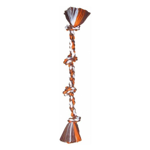 Flossy Chews Four Knot Tug Dog Chew Toy Assorted Large 69cm