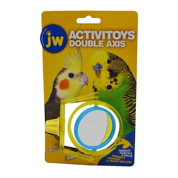 JW Pet Insight Activitoys Double Axis Bird Toy for Small Birds
