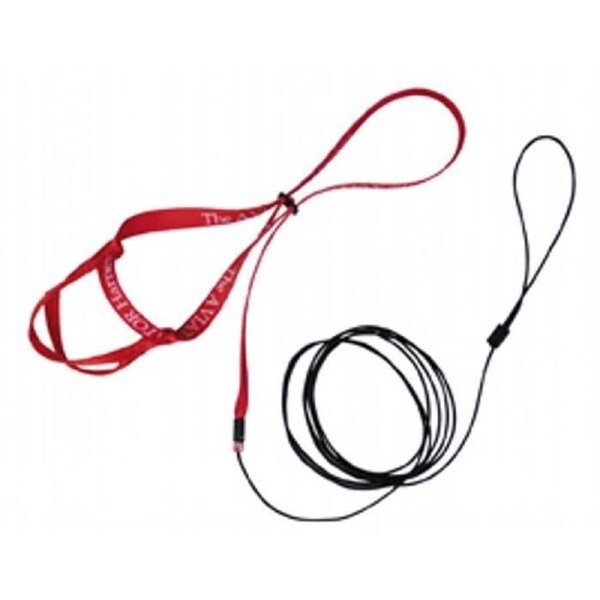 The Aviator Bird Safety Harness & Leash w/ DVD Red Small