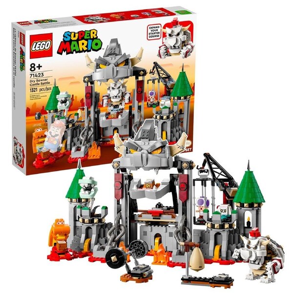 LEGO 71423 - Super Mario Dry Bowser Castle Battle