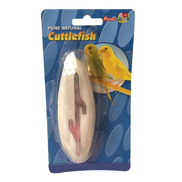 Percell Cuttle Fish Bone Carded for Birds 20cm 1 Pack