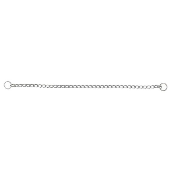 Prestige Pet Chrome Choke Heavy Duty Dog Collar 3.5mm x 46cm