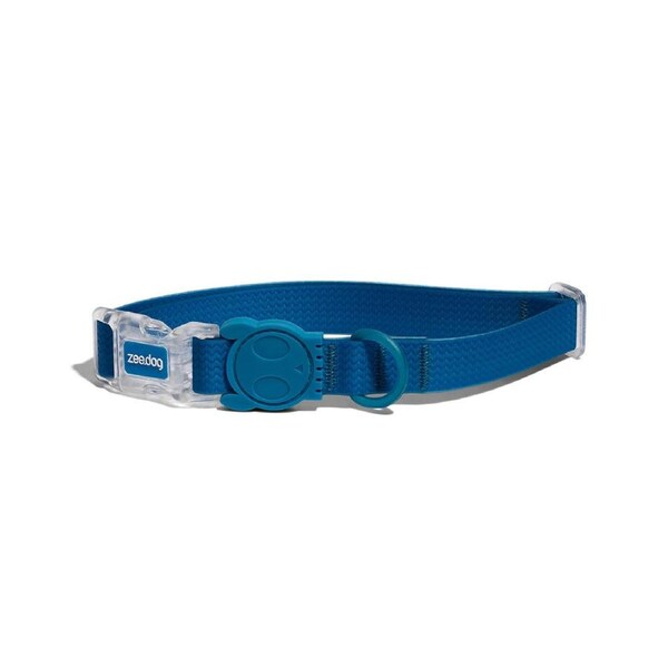 Zee Dog Neopro Adjustable Soft Dog Collar Blue XS