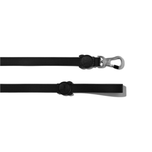Zee Dog Neopro Adjustable Easy To Clean Dog Leash Black Large
