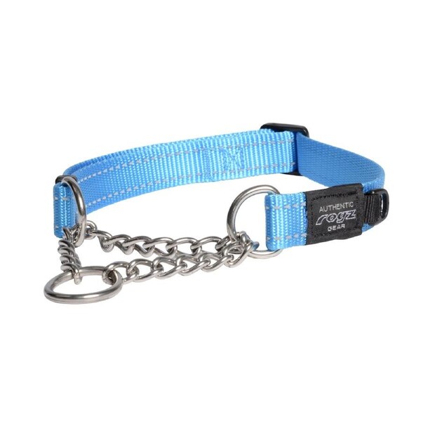 Rogz Control Obedience Non-Slip Dog Collar Turquoise Large