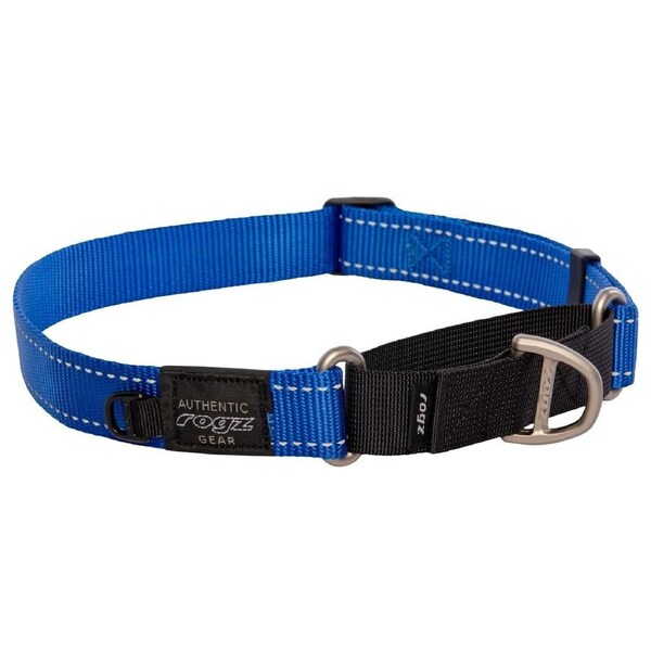 Rogz Control Non-Slip Dog Safety Collar Web Blue XL