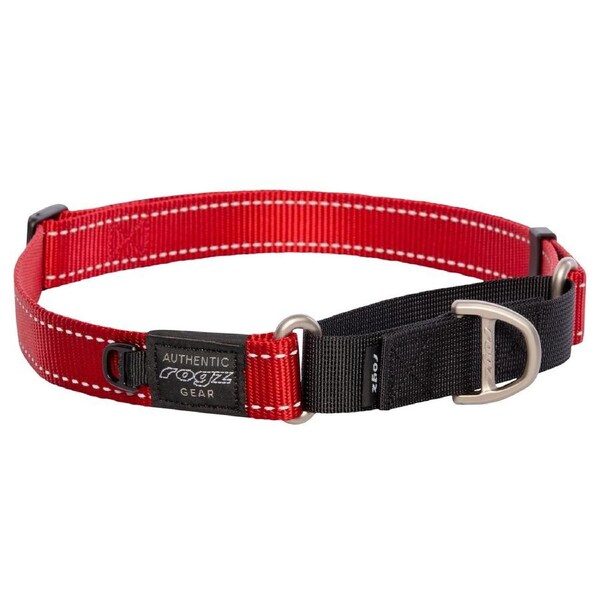 Rogz Control Non-Slip Dog Safety Collar Web Red XL