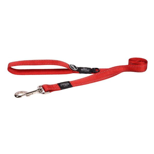 Rogz Classic Reflective Dog Safety Lead Red XL