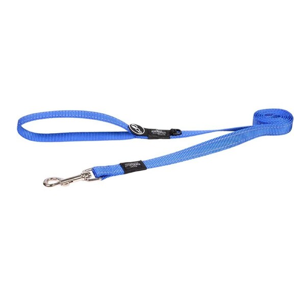 Rogz Classic Reflective Dog Safety Lead Blue Large