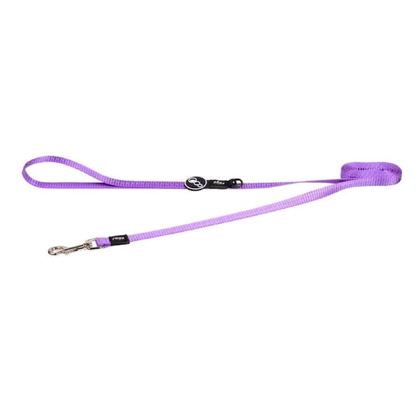 Rogz Classic Reflective Dog Safety Lead Purple Small