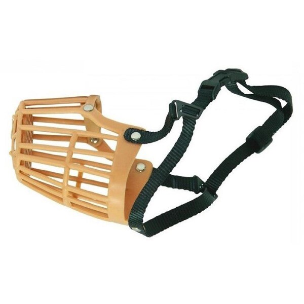 Zeez Plastic Lightweight Dog Muzzle Training Aid XXL
