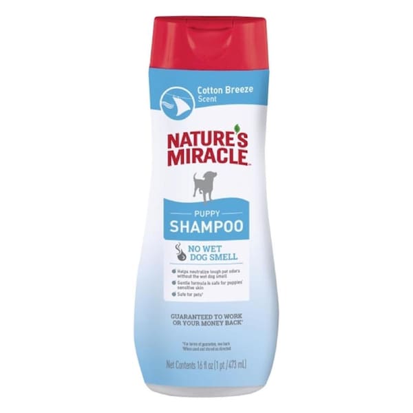 Natures Miracle Puppy Grooming Shampoo Cotton Breeze Scent 473ml