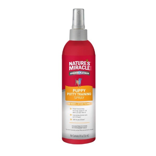 Natures Miracle Advanced Platinum Puppy Potty Training Spray 236ml