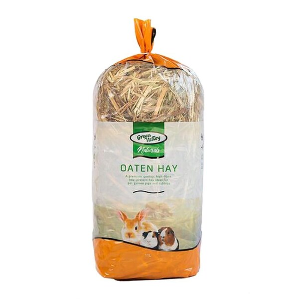Green Valley Naturals Oaten Hay for Small Animals 11L