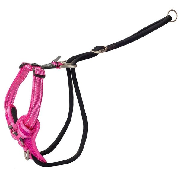 Rogz Control Stop Pull Dog Safety Harness Pink Large