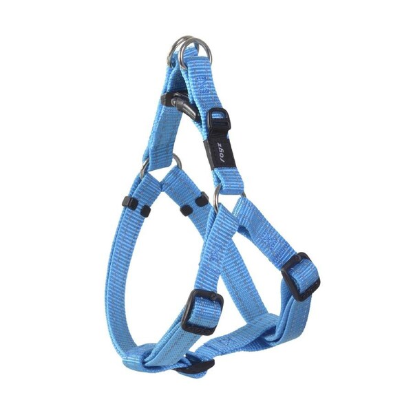 Rogz Classic Step-In Reflective Dog Harness Turquoise Medium