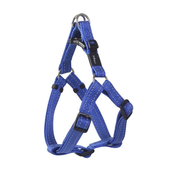Rogz Classic Step-In Reflective Dog Harness Blue Medium (OB**)