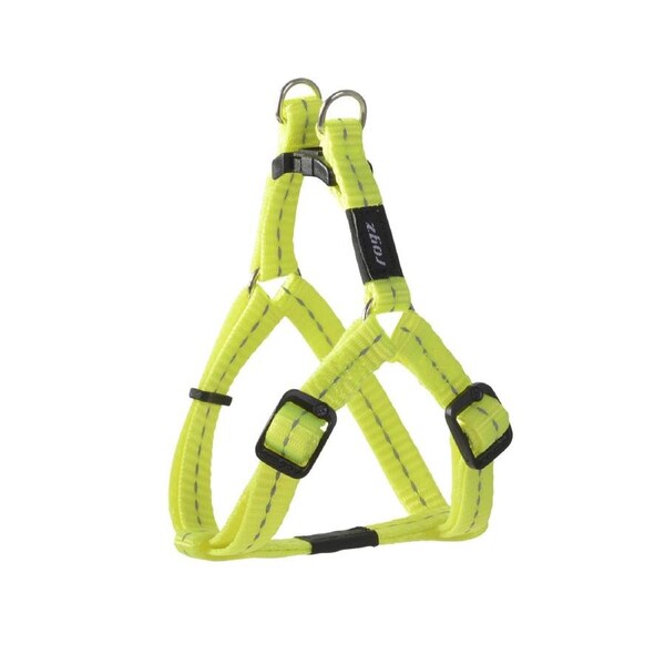Rogz Classic Step-In Reflective Dog Harness Yellow Small