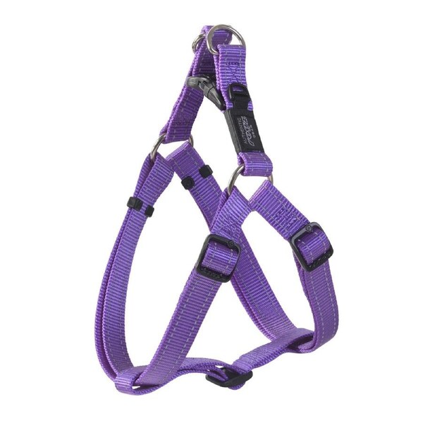 Rogz Classic Step-In Reflective Dog Harness Purple XL