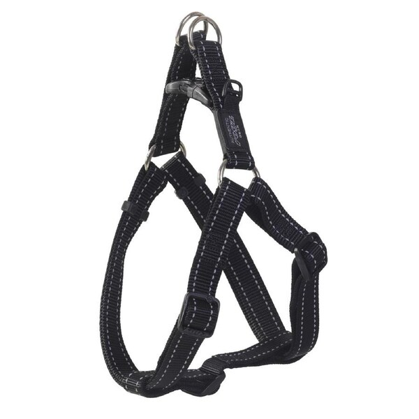 Rogz Classic Step-In Reflective Dog Harness Black XL