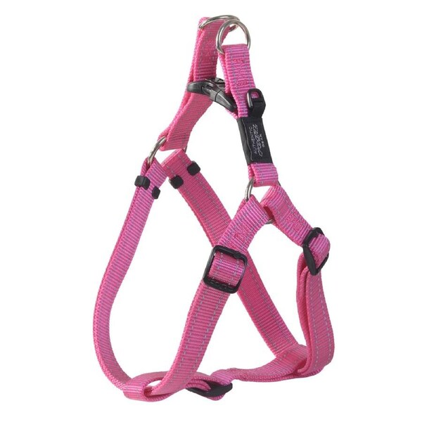 Rogz Classic Step-In Reflective Dog Harness Pink XL