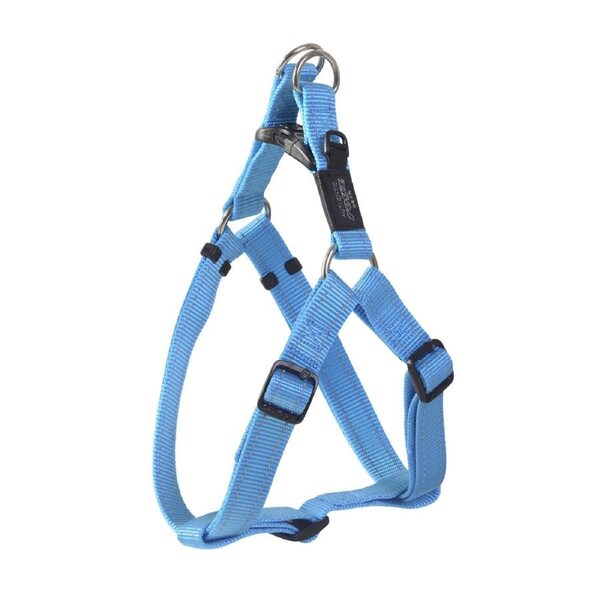 Rogz Classic Step-In Reflective Dog Harness Turquoise Large