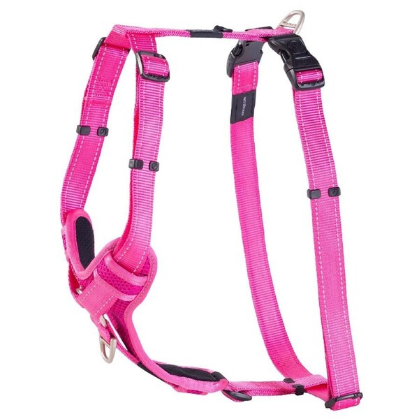 Rogz Control Stop-Pull Dog Harness Padded Pink XL