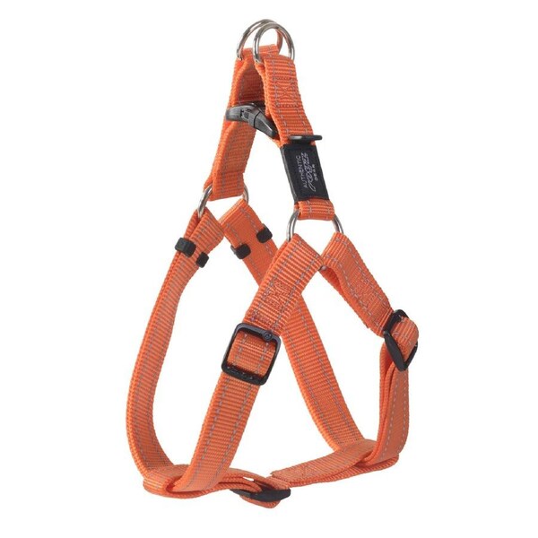 Rogz Classic Step-In Reflective Dog Harness Orange XL