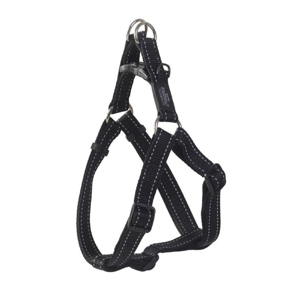 Rogz Classic Step-In Reflective Dog Harness Black Large