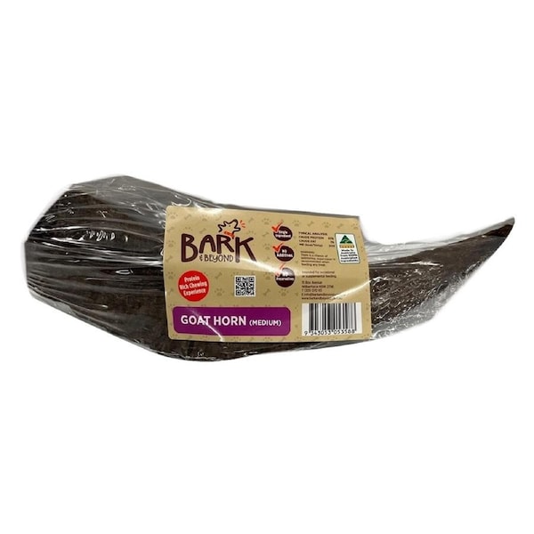 Bark & Beyond Goat Horn Dental Care Pet Dog Chew Treats Medium