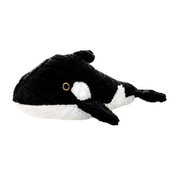 Tuffy Mighty Ocean Series Whale Interactive Plush Dog Squeaker Toy Regular