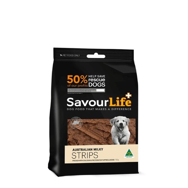Savour Life Premium Puppy Treat Milky Strips 150g