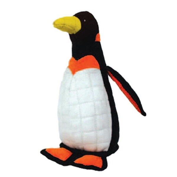 Tuffy Zoo Animal Series Jr Penguin Interactive Play Dog Squeaker Toy Junior