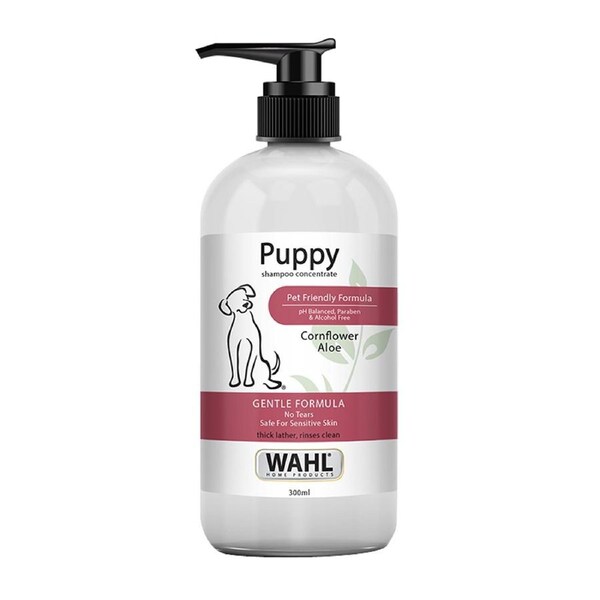 Wahl Puppy Shampoo Concentrate Cornflower Aloe for Dogs 300ml