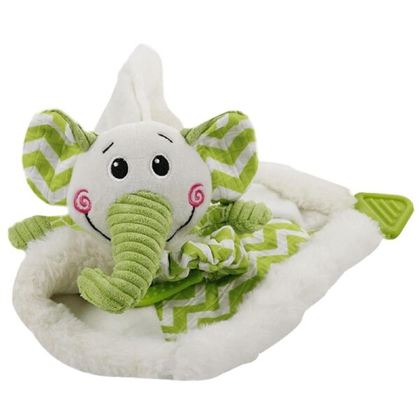 All for Paws Little Buddy Blanky Elephant Cuddly Fabric Pet Dog Toy