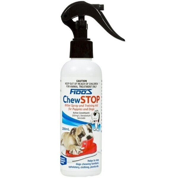 Fidos Chewstop Spray & Training Aid for Puppies & Dogs 200ml