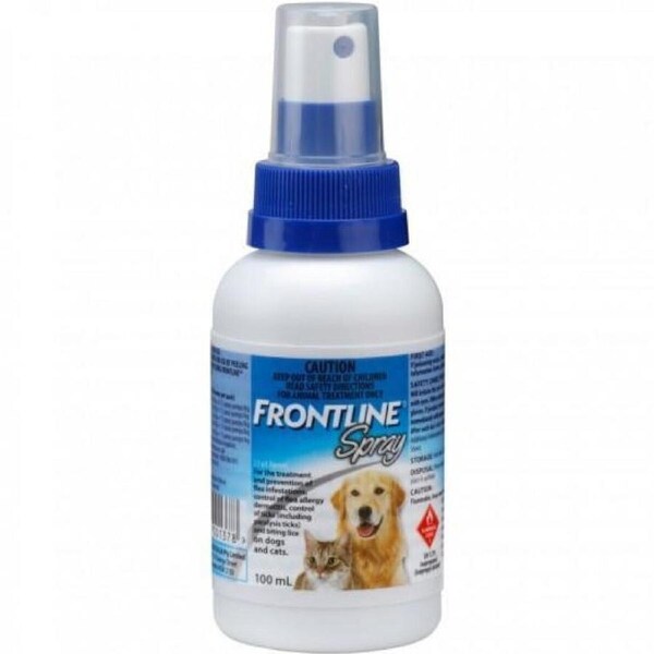 Frontline Dogs & Cats Flea & Ticks Treament Spray 100ml