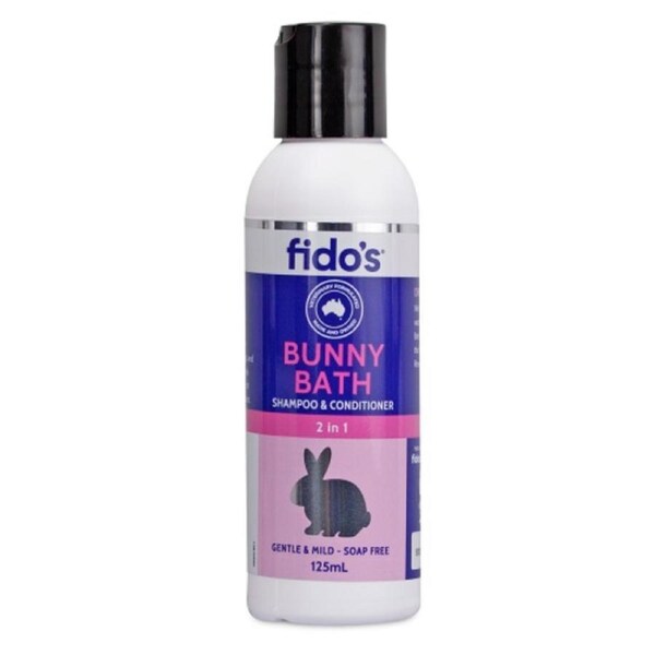 Fidos Friend Bunny Bath Soap Free Shampoo & Conditioner for Rabbits 125ml