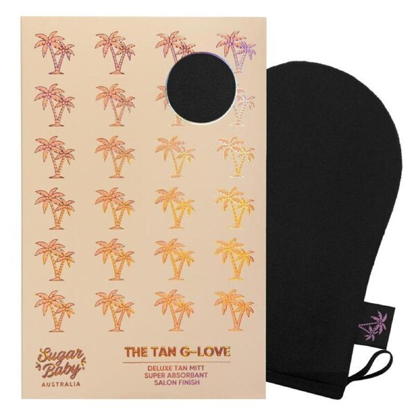 SugarBaby The Tan G-Love Deluxe Self Tanning Mitt Salon Finish