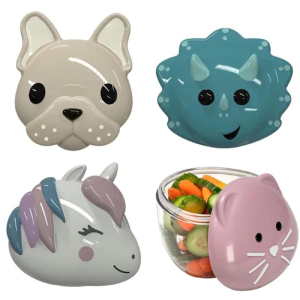 Melii Luxe Snack Container - Bulldog