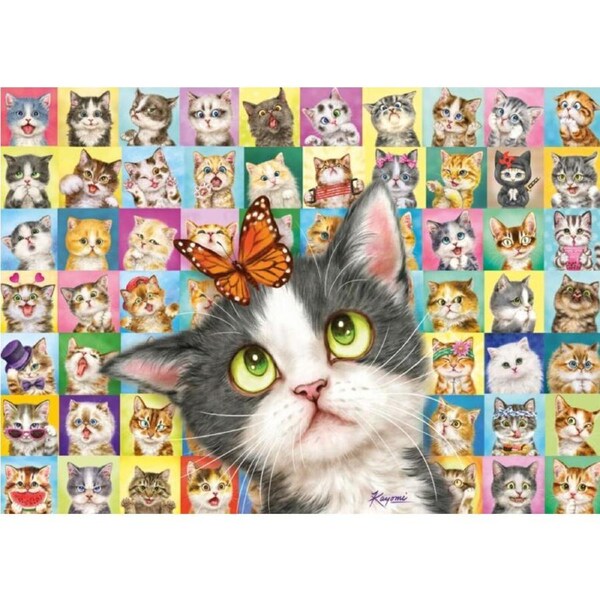 Schmidt - Cat Mimic Puzzle 1000pc