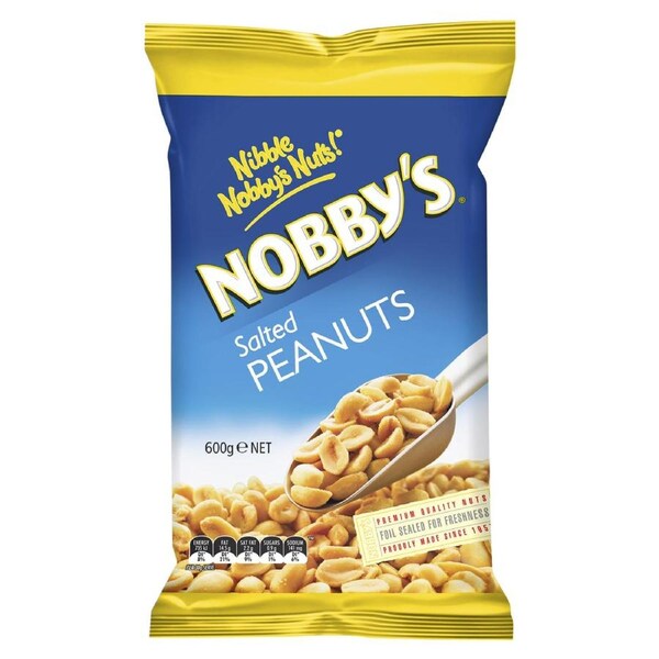 Nobbys Peanuts 600g x 1
