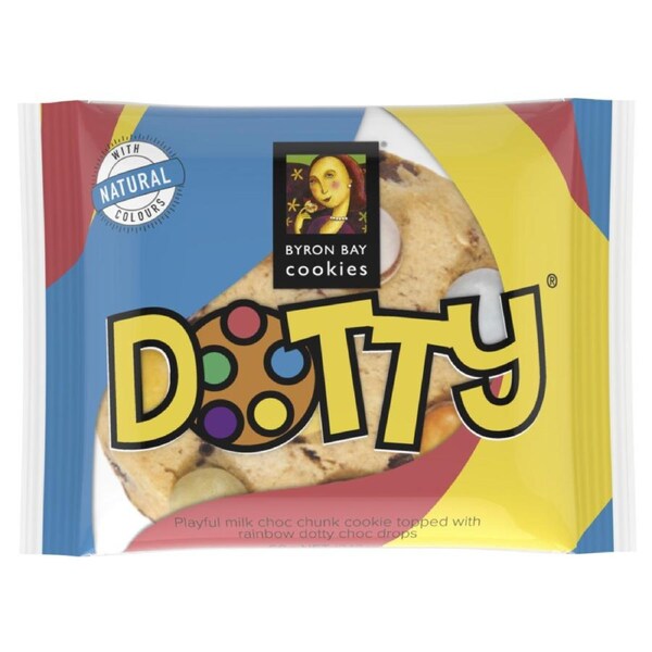 Byron Bay Dotty Cookies 60g x 12