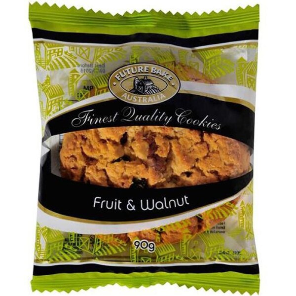 Future Bake Cookie Fruit And Walnut 90g x 12