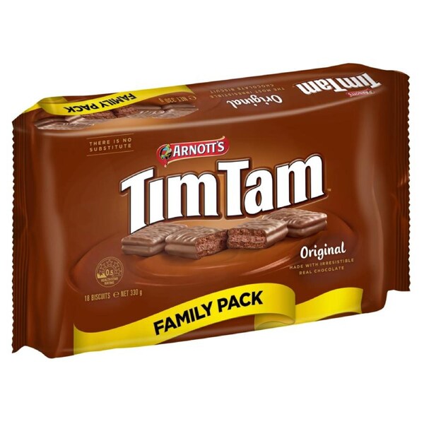 Arnotts Tim Tam Family Pack 365g x 1